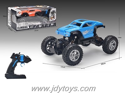1:14 climbing solid color four-wheel drive 2.4G remote control packet of electricity
