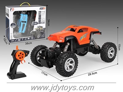1:14 climbing solid color four-wheel drive 2.4G remote control gift box with electricity